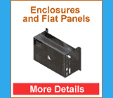 Enclosures and Flat Panels for single board computers